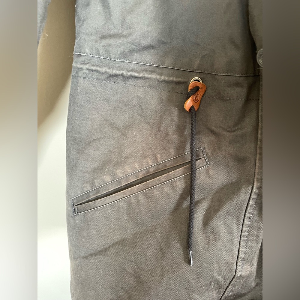 Grey Sherpa Lined Element Jacket - Size M - image 2